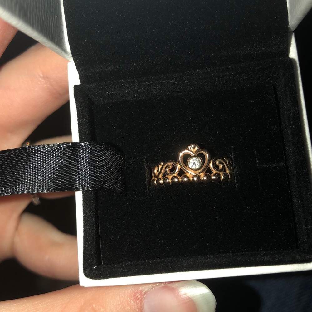 Pandora Princess Ring - Rose Gold *24 HR SALE*